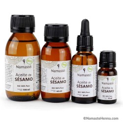 Sésamo - Aceite Virgen Puro BIO 100 % Vegetal - Varios Tamaños