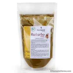 Ruibarbo - India - Puro en Polvo - 100 % Vegetal - Namasté Henna
